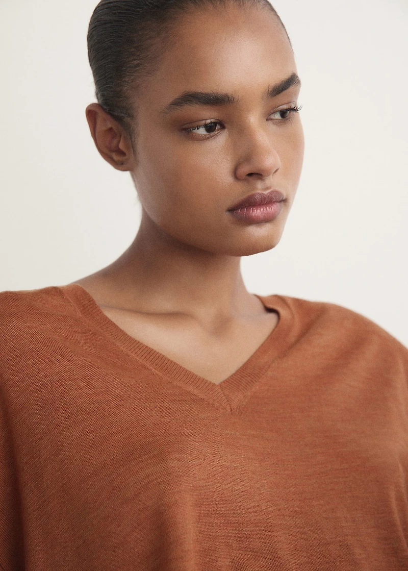 Wool pajama sweater