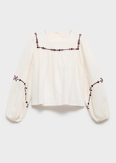 Bambula embroidered blouse
