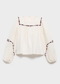 Bambula embroidered blouse