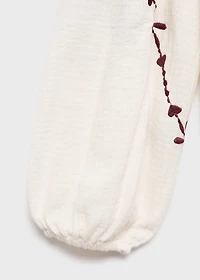 Bambula embroidered blouse