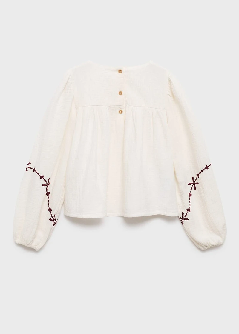 Bambula embroidered blouse