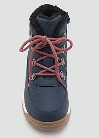 Lace-up mountain boots
