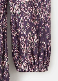 Flowy print dress