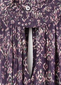 Flowy print dress