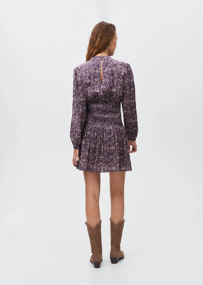 Flowy print dress