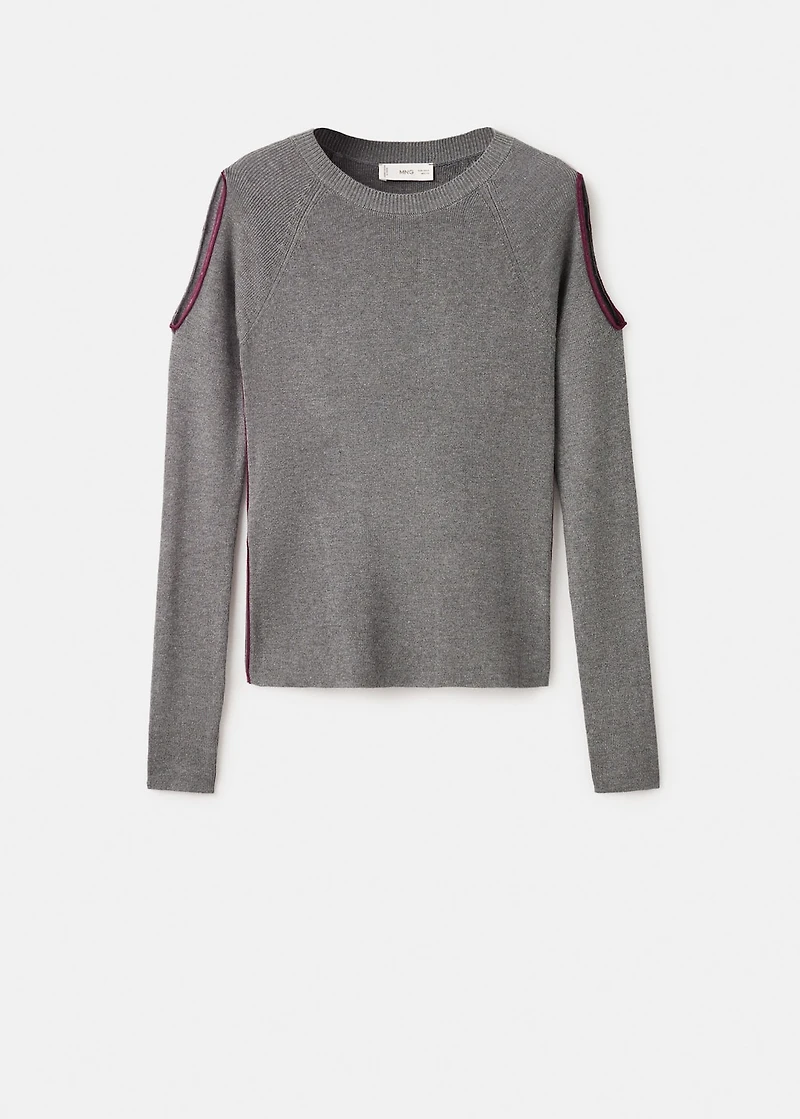 Cut-out t-shirt