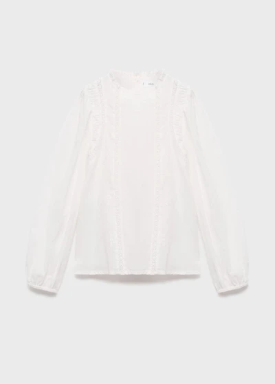 Cotton lace blouse