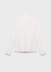 Cotton lace blouse