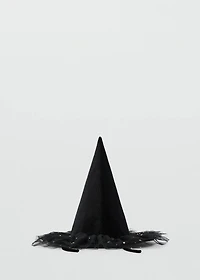 Witch hat with stars
