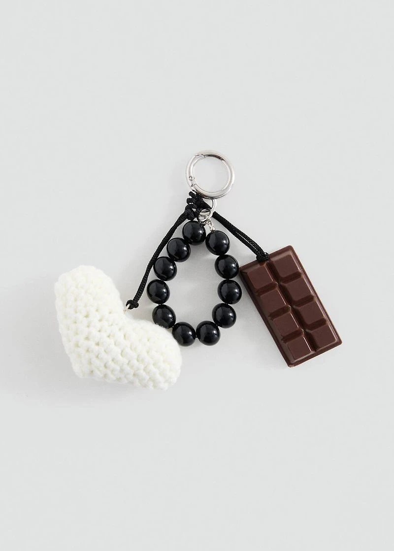 Combined leading keychain