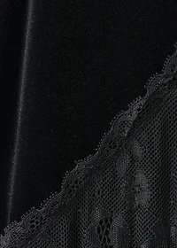 Long lace dress