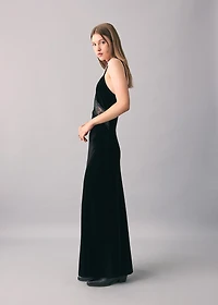 Long lace dress
