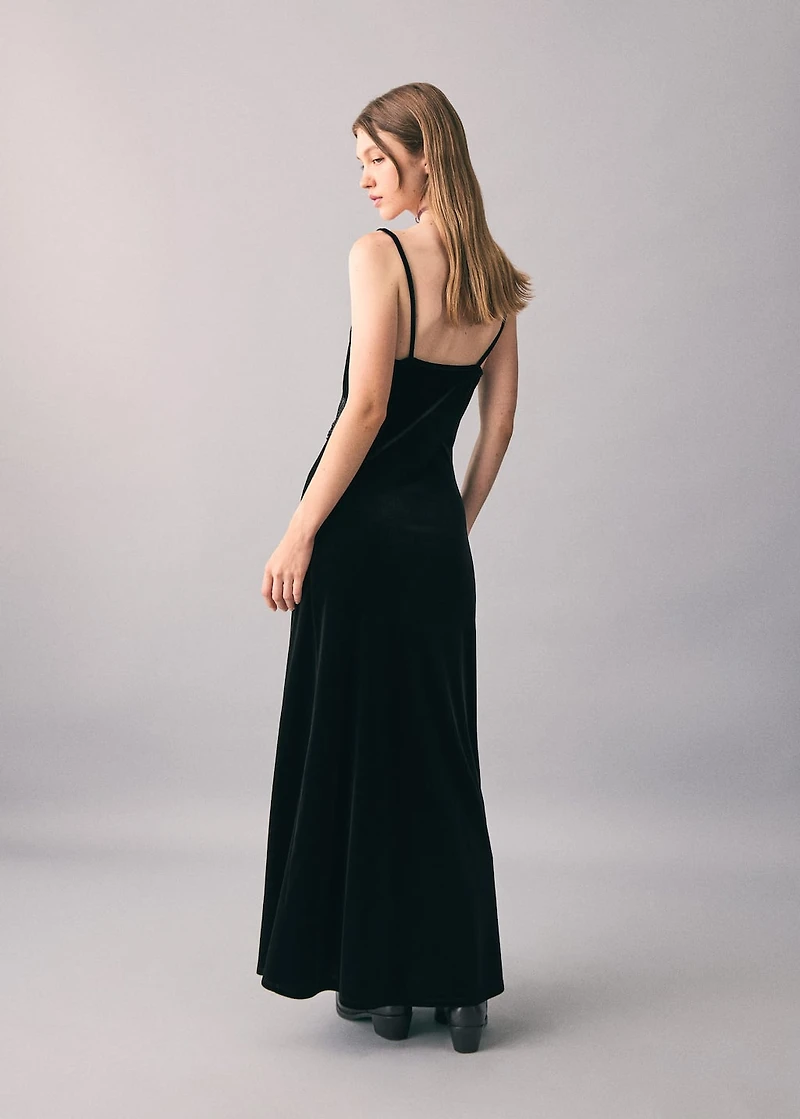 Long lace dress
