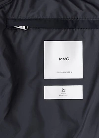 Water-Repellent Hooded Padded Coat