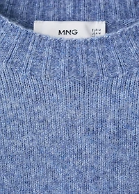Knitted wool blend sweater