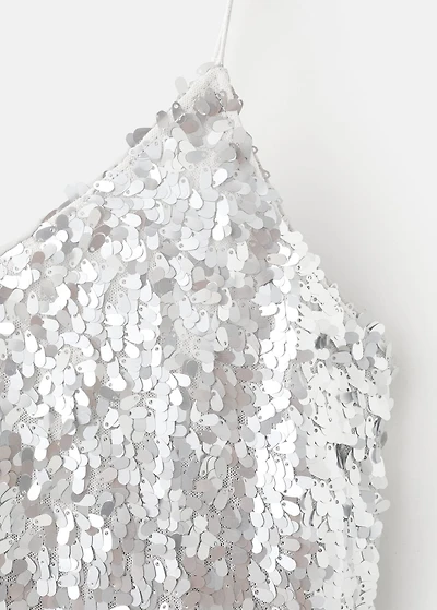 Short sequin dress