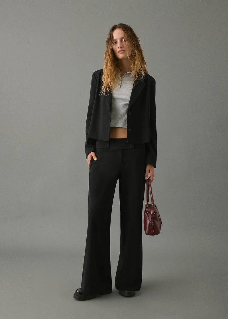Straight pants
