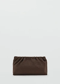 Ribbed toiletry bag