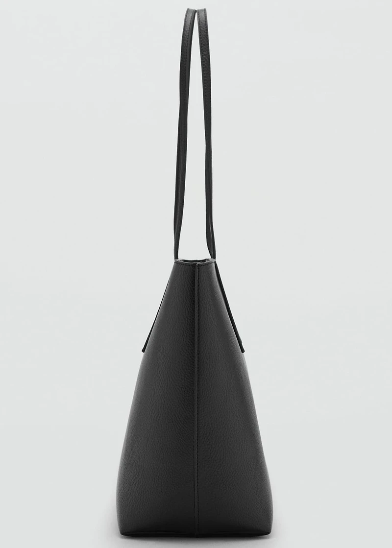 Shopper bag with double handle