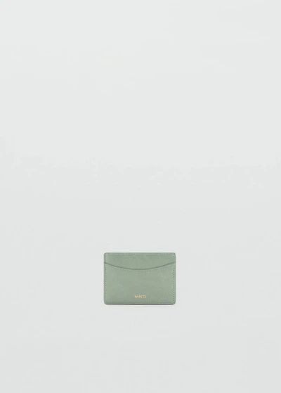 Leather-effect card holder