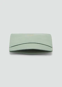 Leather-effect card holder