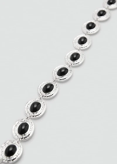 Metal chain belt