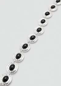 Metal chain belt