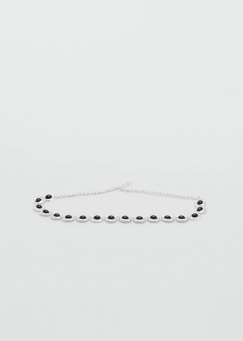 Metal chain belt