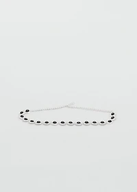 Metal chain belt