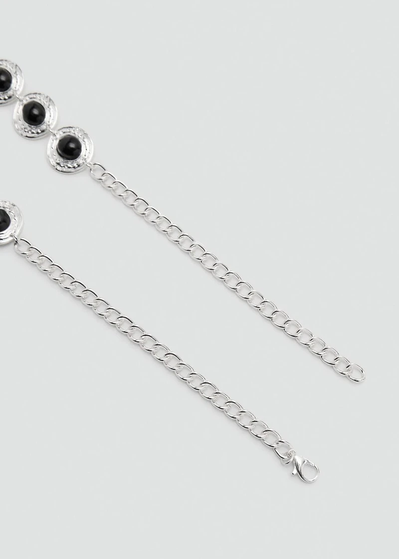 Metal chain belt