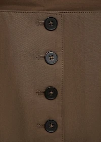 Cotton suit vest