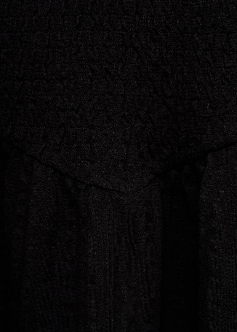 Ruched straps dress