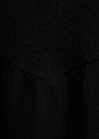 Ruched straps dress