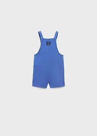 Knitted short dungarees