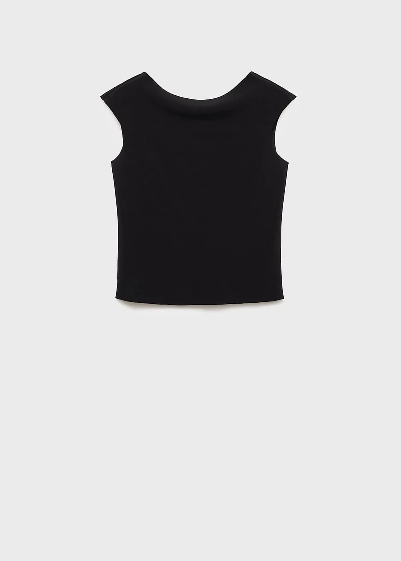 Open-back top