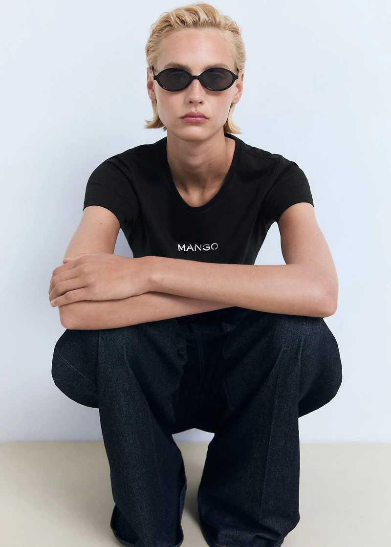 Logo cotton T-shirt