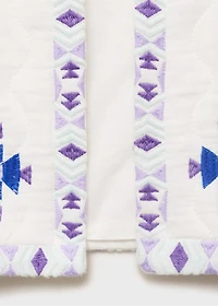 Ethnic embroidered vest
