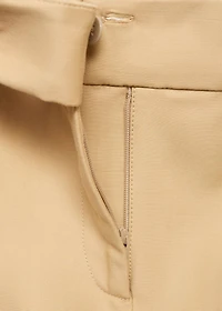Mini-skirt with pleats
