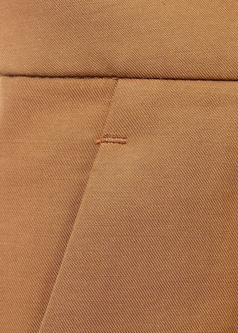 Mini-skirt with pleats