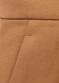 Mini-skirt with pleats