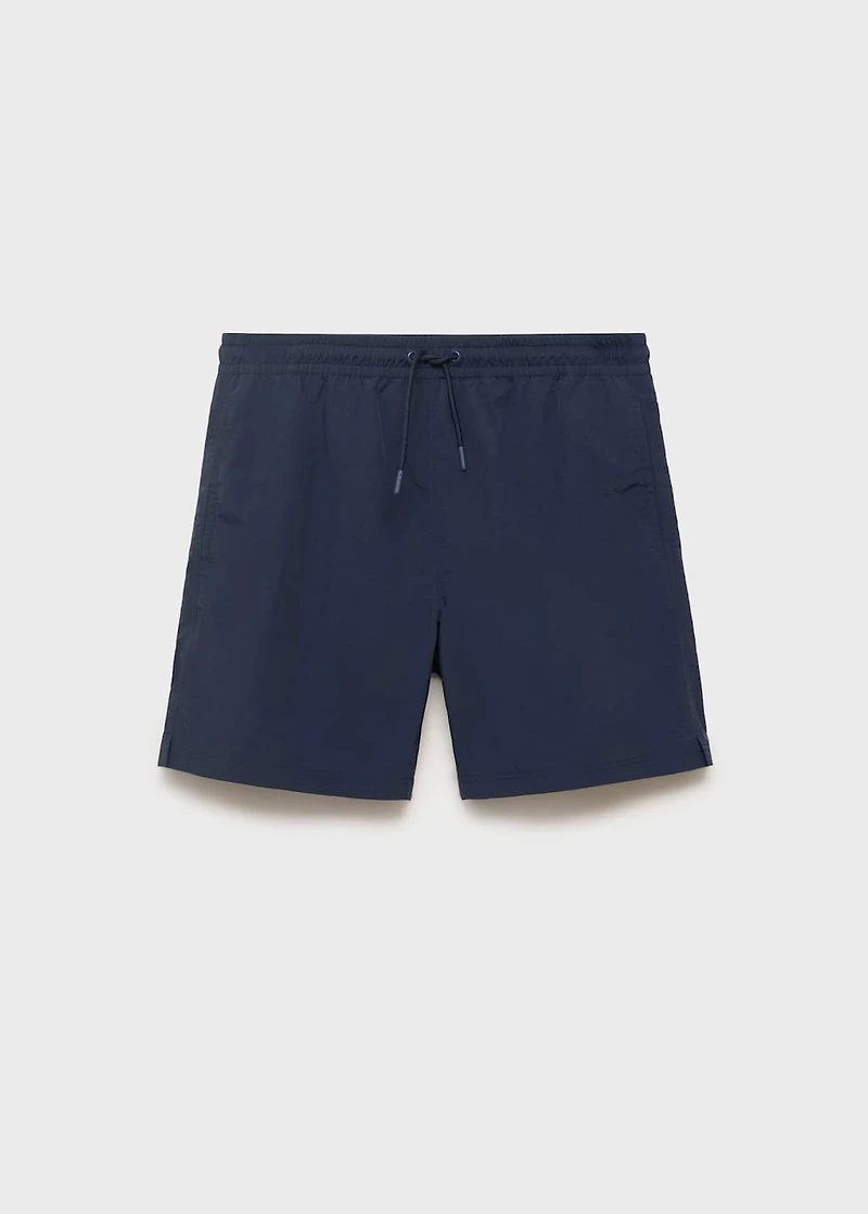Basic drawstring swimsuit
