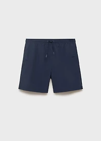 Basic drawstring swimsuit