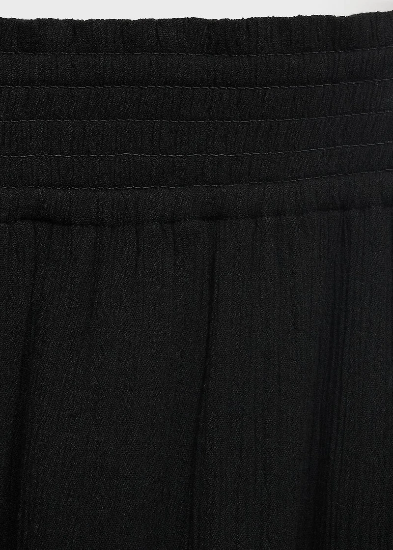 Embroidered long skirt