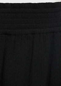 Embroidered long skirt