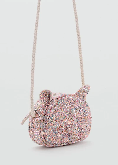 Sequin ear bag