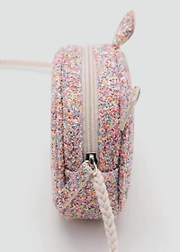 Sequin ear bag