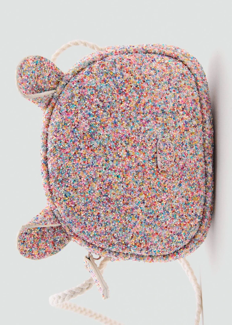 Sequin ear bag