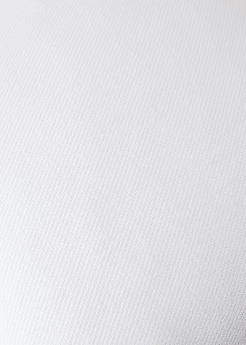 Cotton bed pillowcase with hem finish 50x50 cm