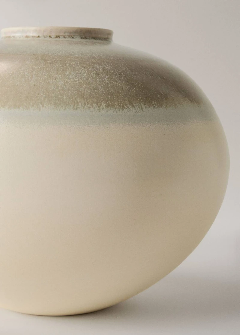 Large stoneware vase