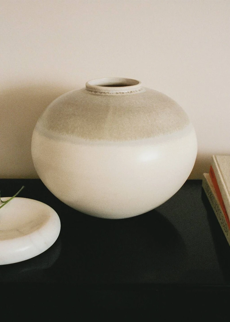 Large stoneware vase